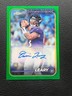 2024 Topps Chrome Auto Rc Green Refractor  54/99 Devin Leary  RA-DLE