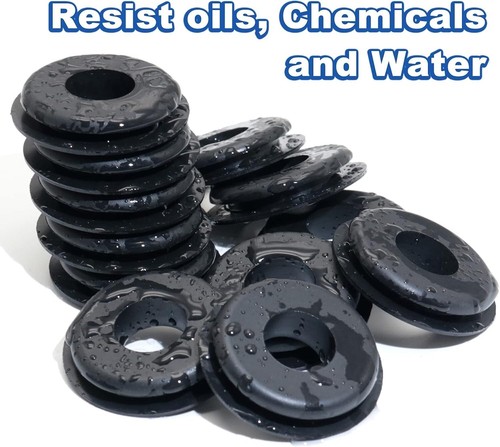 40 Pack Black Gladhand Seals Rubber Glad Hand Seal, Glad Hand Grommets for Semi - Picture 6 of 6