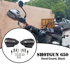 Tinted Black Color Hand Guard Kit For Royal Enfield Shotgun 650