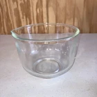 Fire King for Sunbeam Mixing Bowl Clear 6 1/2"  with Pour Spout Vintage