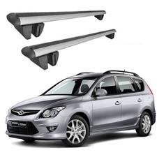For Hyundai I30cw 2008 2012roof Racks Cross Bars Luggage Carrier Silver For Hyundai I30cw 2008 2012roof Racks Cross Bars Luggage Carrier Silver