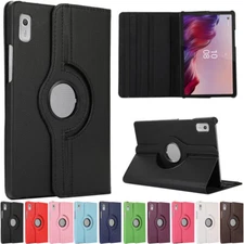 For Lenovo Tab M9 TB310XU TB310FU 9" 360 Rotating Leather Stand Case Flip Cover