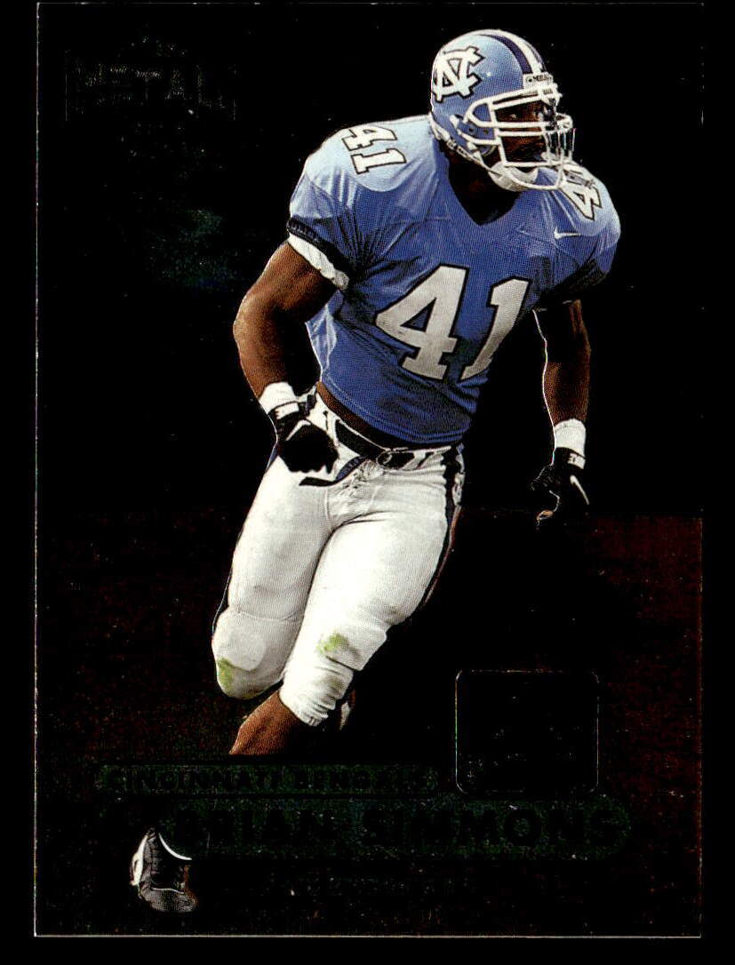 Brian Simmons Metal Universe #175 Base