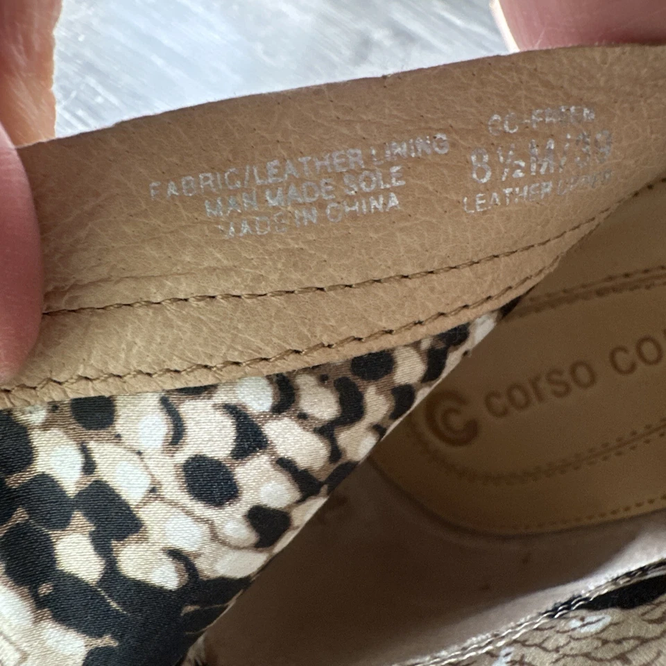Botines CORSO COMO Freen Beige Tostado Cuero Suave Cremallera 8.5M/38 Usados Foto 4 de 4