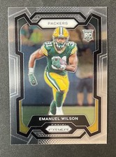2023 Panini Prizm #335 Emanuel Wilson Green Bay Packers RC