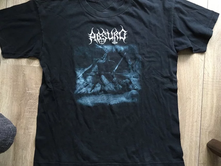 Vintage Absurd BAnd Music Gift For Fan Black Cotton All Size Shirt