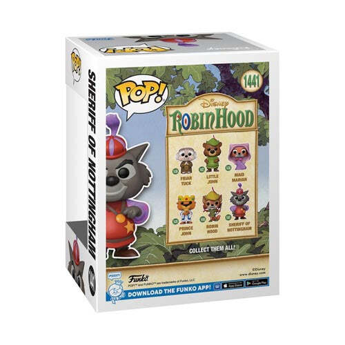 Officially Licensed Super7 Robin Hood (1973) Sheriff of Nottingham Pop! Vinyl - Bild 3 von 3