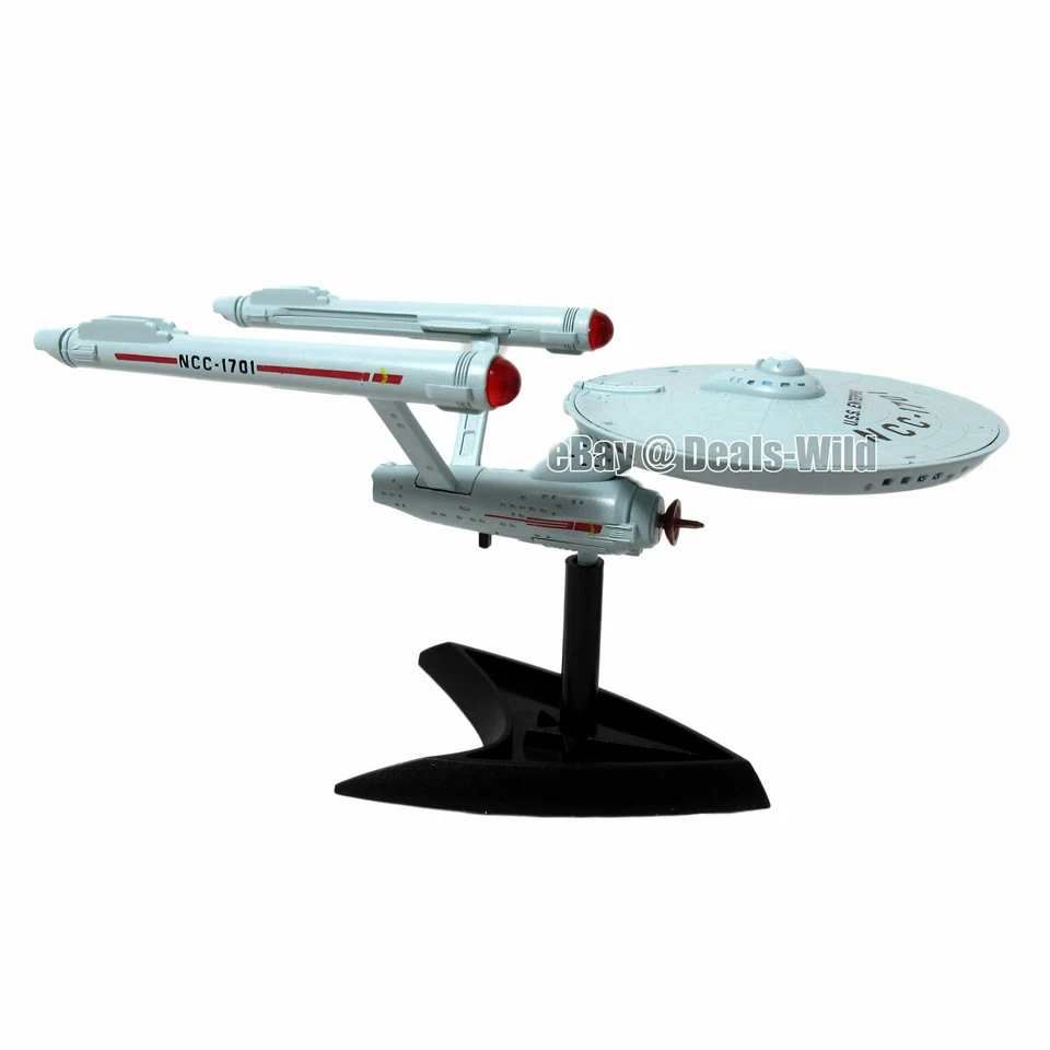 Star Trek USS Enterprise Light Up NCC-1701 Ship Desk Display Model TOS Original - Image 3 of 4