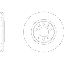 2x Brake Discs Vented For Citroen C4 Spacetourer 2.0 BlueHDI 150 Apec Blue Rear