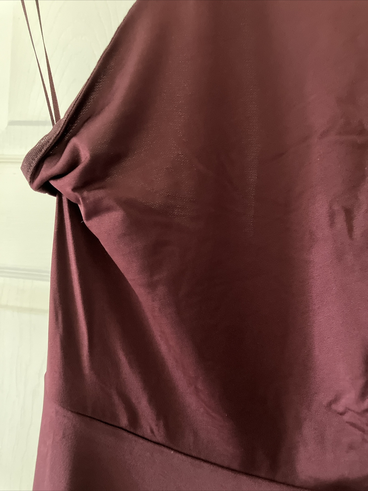 Ted Baker Red/ Burgundy Halter Neck Dress NEW RRP £135 - Open Back/ Knot Waist image 3