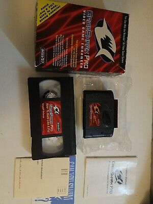 GameShark PRO Nintendo 64 (N64) V3.0 Complete In Box w/ VHS Tape TESTED CIB  RaRe