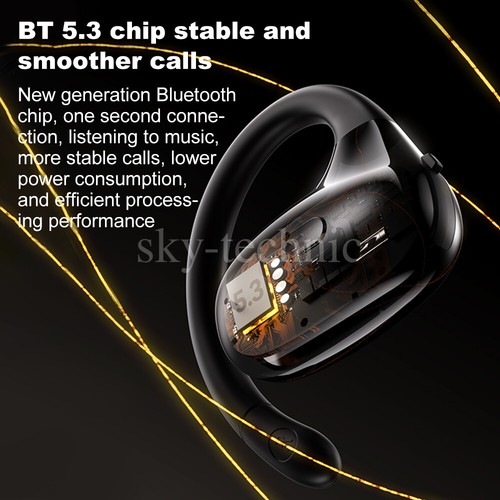 Wireless Bluetooth Headset Mobile Phone Hands Free Earpiece for Samsung iPhone - Bild 13 von 27