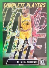 2019 Donruss Complete Players#9 Kevin Durant Complete Players Green Flood