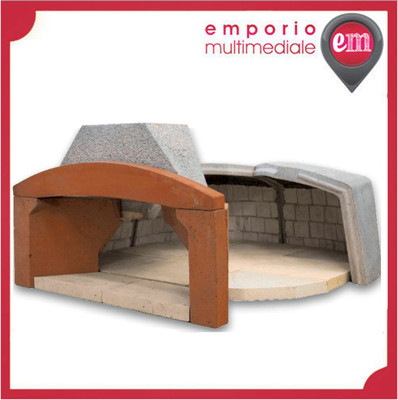 FORNO LEGNA REFRATTARIO PROFESSIONALE 150 CM PER PIZZERIA RISTORANTE  FATTURABILE | eBay