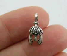 MIXED SET of 8 New SMALLER ARMOR of GOD Charms Silver Alloy ONE EACH Free Ship!