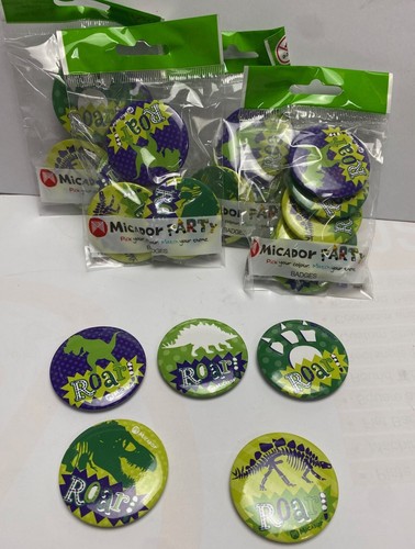 CHILDRENS PARTY FAVOURS, BADGES, PIRATE, FAIRY, DINOSUARS - Picture 3 of 16