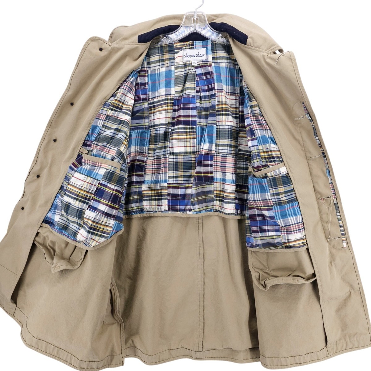 ジャケット・アウター Steven Alan TOP TWEED CADET COAT Steven Alan TOP TWEED CADET COAT