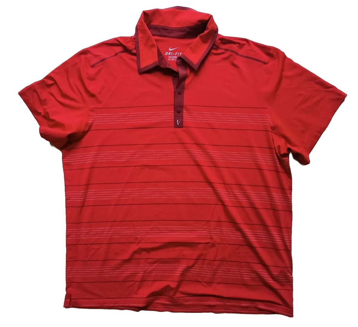 Nike Roger Federer 2011 French Open Roland Garros Polo Shirt