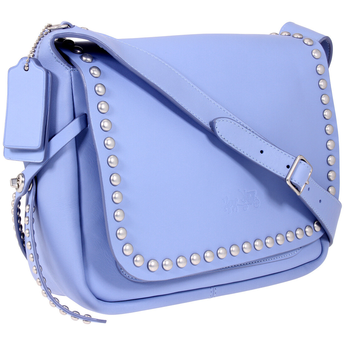 Coach Rivets Dakotah Ladies Medium Leather Crossbody … Gem