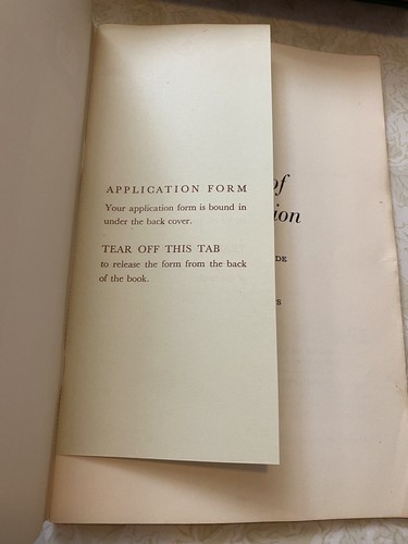 College Entrance Examination Board 1956-57 Bullitin SAT Test Application Unused - Picture 3 of 9