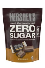 New Hershey s Zero Sugar Chocolate Caramel Aspartame Free Mini Bag 5.1oz