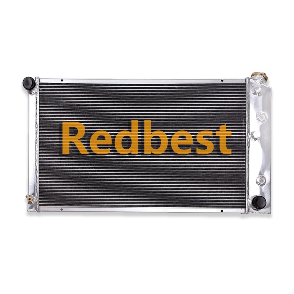 4Row Alu Radiator For 1968 1969 70 71 1972 Chevelle GTO Olds Cutlass 7 ...