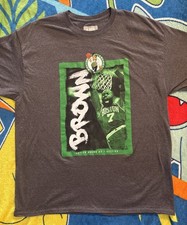Jaylen Brown Boston Celtics NBA Graphic Basketball T Shirt Mens XL Gray