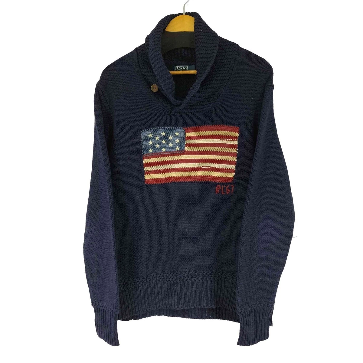 Ralph Lauren American Flag Sweater In Men's Sweaters | eBay