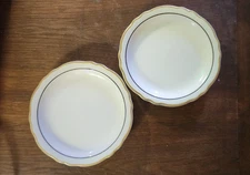 JUREKA! Treasures – Homer Laughlin 6" Fine China Plate, Gold Rim, MH/MF Marks