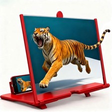 New Screen Magnifier Version,10/12 Inch HD Mobile Screen Magnifier Version Clear