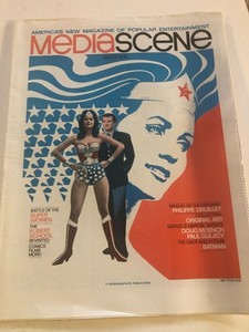 Steranko MEDIASCENE #23 Jan/Feb 1977 - Wonder Woman Batman