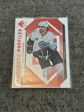 2023-24 Upper Deck SP Matty Beniers Authentic Profiles Red 382/899 #AP-6 Kraken