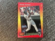 1992 Donruss Triple Play baseball Frank Thomas PREVIEW PROMO card #6 RARE !!!