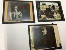 Antique Magic Lantern Glass Slides-Y.M.C.A. + President Woodrow Wilson