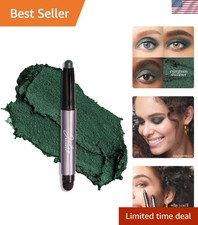 Long-Lasting Evergreen Shimmer Cream Eyeshadow Stick - Waterproof  Nourishing