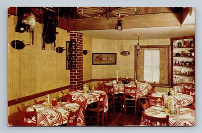 Washington,DC Tally Ho Restaurant 1953 Vintage Postcard
