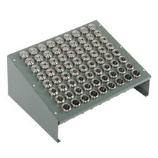 72 Pack High Precision 5C Collet Set 64th sizes With Rack accuracy 0.0005" New