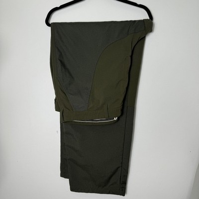 L.L. Bean Men s Green Khaki Upland Briar Precision Fit Hunting Pants Size: 44