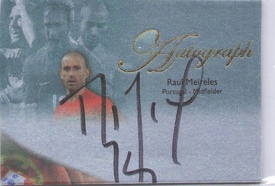 2012 Futera Unique World Football Raul Meireles Mint Limited Auto /60 Portugal