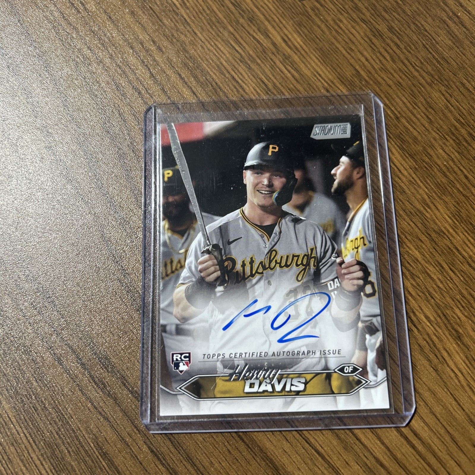 2024 Topps Stadium Club Henry Davis Rookie Auto #SCBA-HD