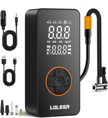 Tire Inflator Portable Air Compressor-Super Compact Air Pump 150PSI, Cordless El