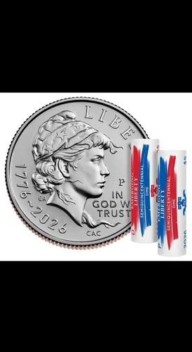 NEW | 2026 Emerging Liberty Dime 2-Roll Set (P, D) | PRESALE | SHIPS FREE