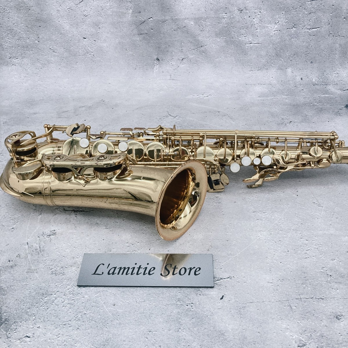 YAMAHA YAS-62 & Case Pro Alto Saxophone Sax Key Operation