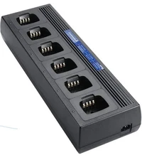 Commountain CRC-6 Six Unit Two Way Radio Rapid Charging Station w/power cord New