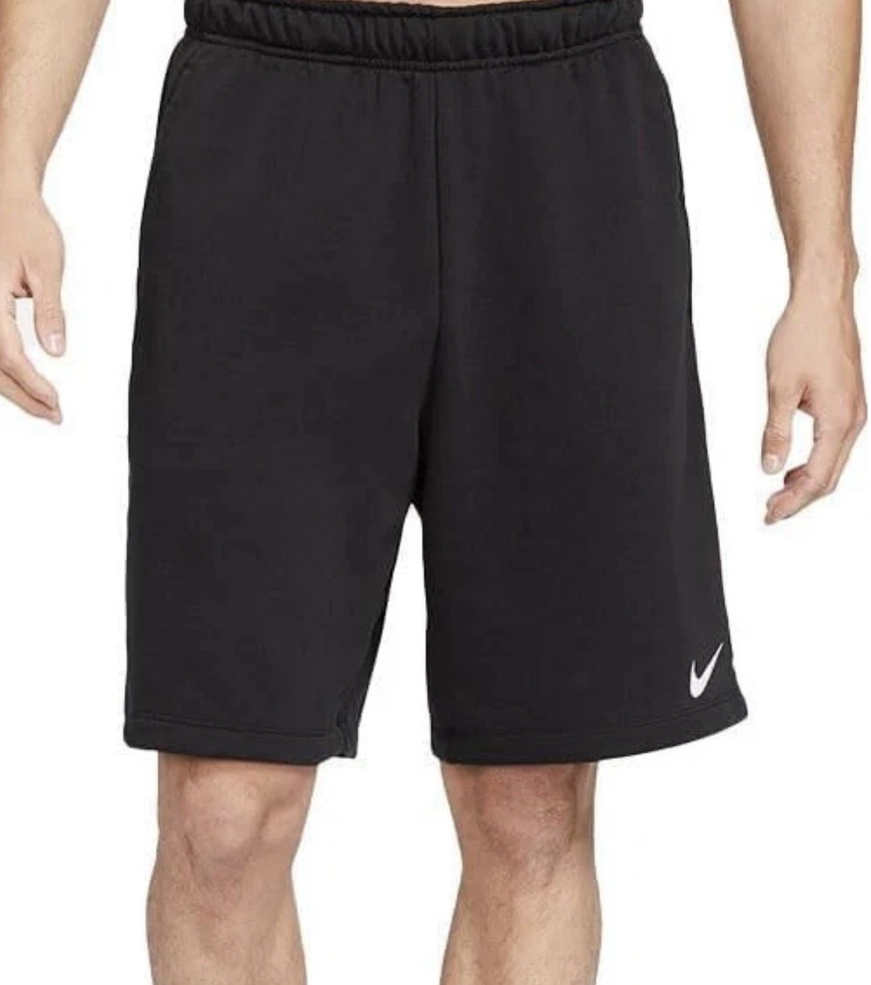 Nike Men's Dri-FIT Fleece Fitness Black Shorts - Size 2XL - DA5556-010 - BNWT