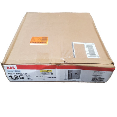 ABB TMQ1212PA 125A Main Breaker Panel 12 Space 24 Circuit Indoor Load Center