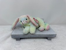 Ty Beanie Babies COTTONBALL the Bunny Rabbit 7" Beanbag Plush Stuffed Toy