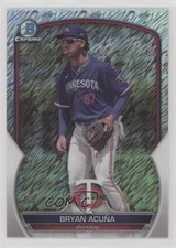 2023 Bowman Chrome Prospects Shimmer Refractor Bryan Acuna Acuña #BCP-193 0nr3