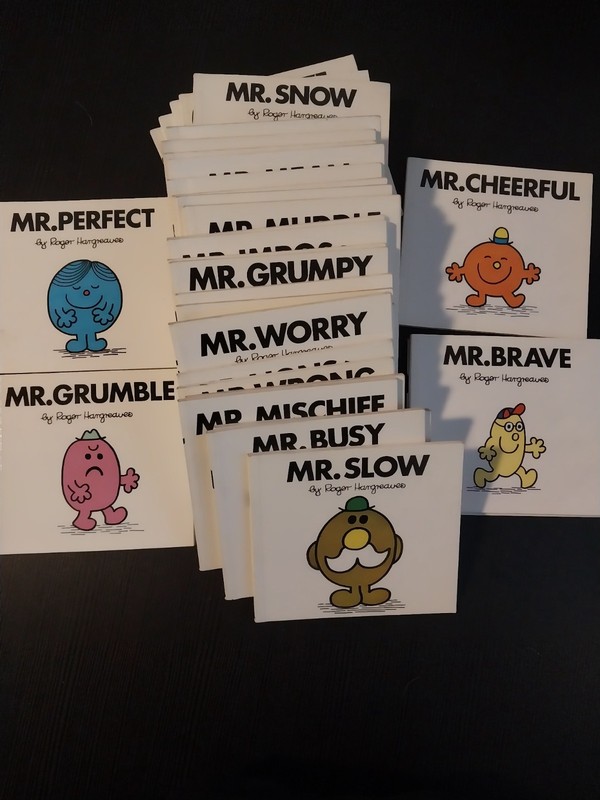 "LITTLE MR" Children Mini Book, Roger Hargreaves lot 36! Mint!