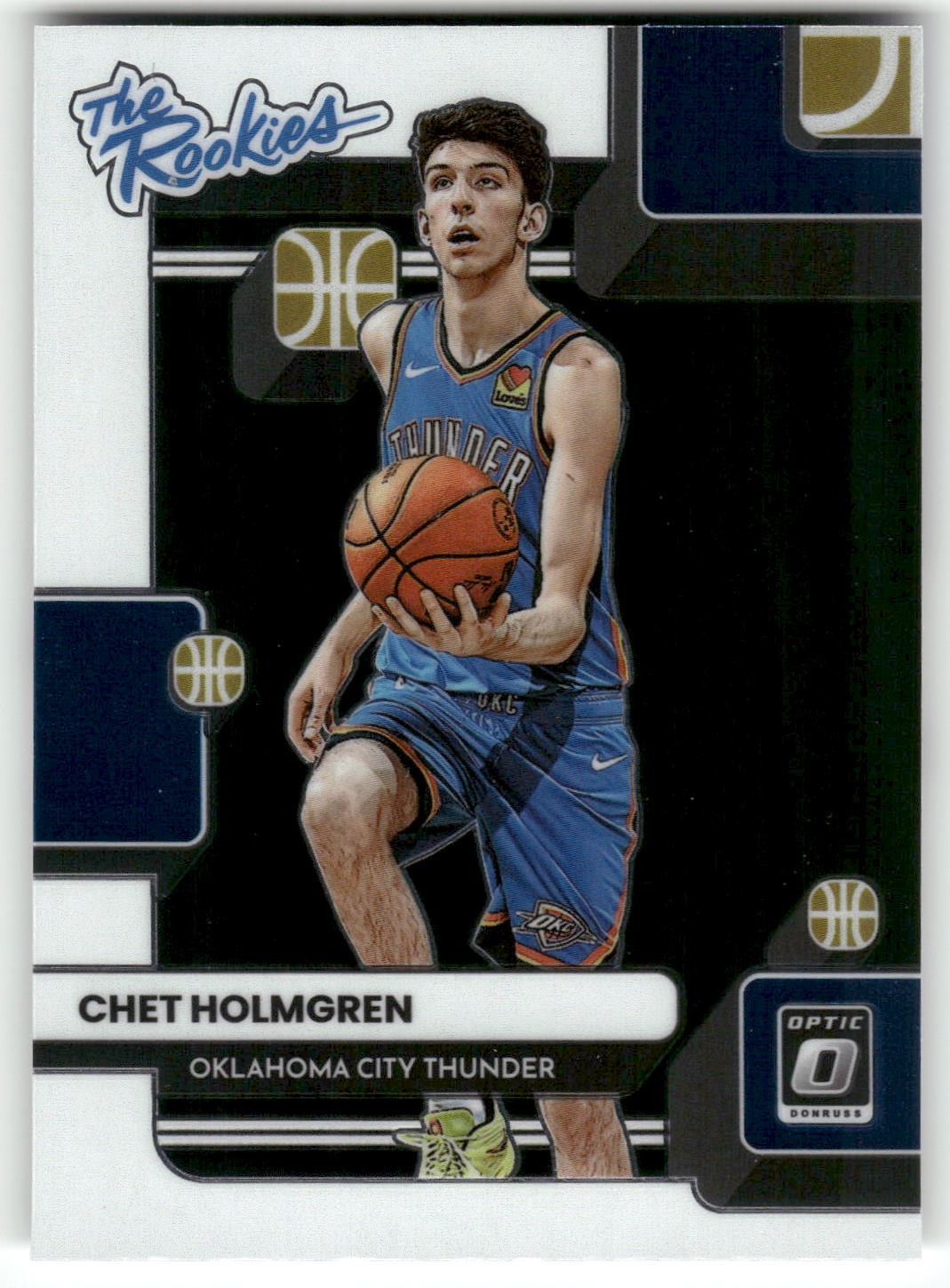 2022-23 Donruss Optic #2 Chet Holmgren The Rookies Rookie RC